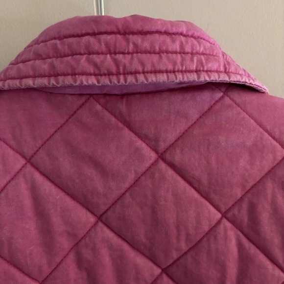 WILD FABEL HOT PINK  COAT QUILTED COTTON WOMENS 38 CHEST RIBBED SLEEVE & BOTTOM - Picture 8 of 14